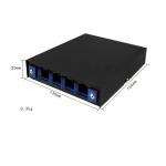 4 8 12 24 Port 19" Optic Fiber FC SC LC ST Connector Junction Box Wall or Rack