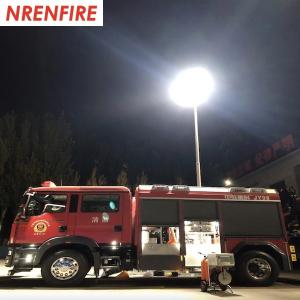 Wholesale Fire Truck Mounted 6m pneumatic telescopic mast 4x180W LED Lights from china suppliers
