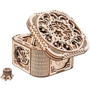 Wholesale Gift 23.5cm Mechanical Wooden Block Puzzle Toys Small Wooden Jewelry Box from china suppliers