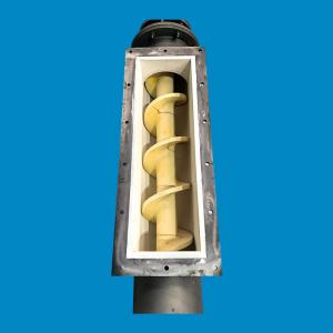 Wholesale Compact Size Ceramic Screw Conveyor For Bulk Material Conveying With Alumina Material from china suppliers