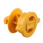 POM Diameter 10mm Rod Post Electric Fence Insulator Screw On Round Post
