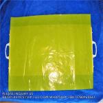 Hard handle Patient Belonging Bag, 1.4 mil Thick, 20" W x 20" Large, 4" Gusset,