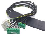 Safety Electrical Wire Harness Elevator Flat Cables Harness With WAGO Connectors