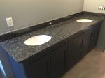 Nature Stone Norway Blue Pearl Granite Countertop , Prefabricated Granite
