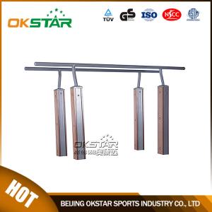Wholesale outdoor fitness equipments WPC materials based Parallel Bar with TUV certificates from china suppliers