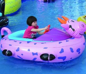 Wholesale Water Park Inflatable Toy Boat , Animal Inflatable Bumper Boat For Kids from china suppliers