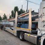 8 Units SUV Car Carrier Transport Lowbed /Flated Car-Transporter Semi Trailer