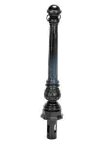 Wholesale Custom Sand Casting Ductile Iron Bollards Safety Road Bollard Black Color from china suppliers