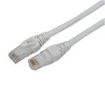 White 4PR 24AWG 1M Cat5e Utp Patch Cable Bare Copper Conductor