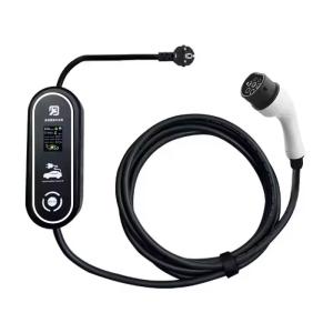 Wholesale PC Copper 3.5kw Portable EV Charger Type2 Fast Electric Car Charging Station for Electric Vehicles Operate 220V from china suppliers