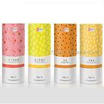 Eco-Friendly Paperboard Cosmetic Canister Cylinder Packaging Box for Childproof