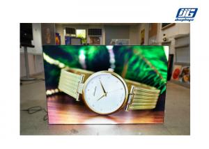 China Backlit Aluminum Material Snap Frame Light Box / Frameless Fabric Picture Frame For Advertising on sale