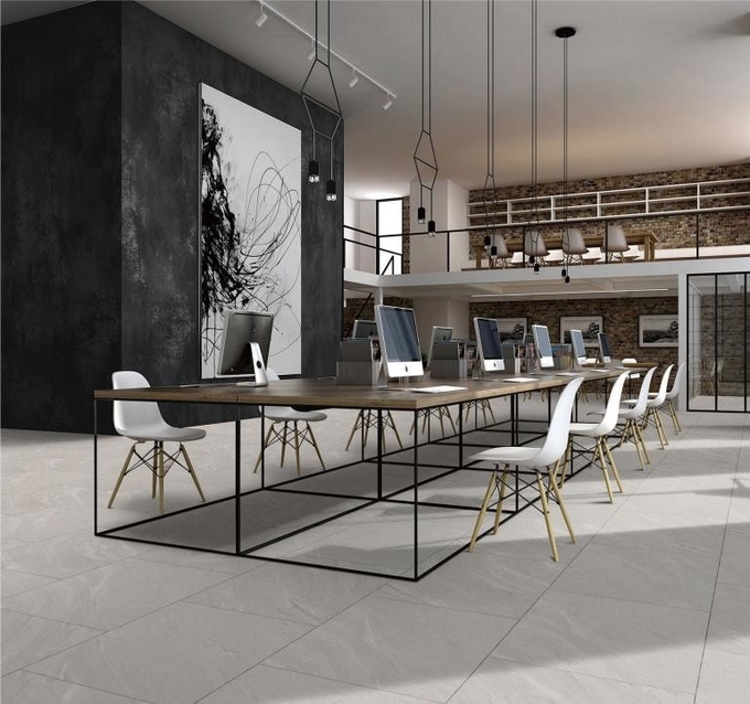 Porcelain Full Body Tiles And Gray Retro Outdoor Wall For Bedroom And Building 60x60cm