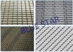 Long Slot Double Crimped Wire Mesh , Heavy Duty Wire Mesh Screen Abrasion