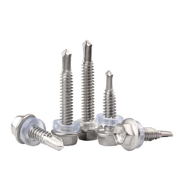 Flange Head Self Drilling Screw Sharp Point Self Drilling Hex Screw Anti