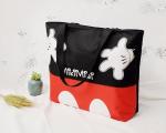 China Custom Logo Promotion Zipper Grocery Shopping 8OZ Canvas Make Up Tote