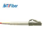 0.9mm OFNP Fiber Optic Patch Cord OM1 62.5 / 125 LC With Low Insertion Loss