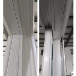 Bifold Vinyl Plastic Sash Windows Coloured Upvc Windows Tempered Glass