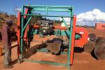 Wood cutting portable band saw machine Horizontal Sawing bandsaw Mill