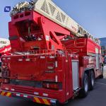 Customized 6x4 Drive 32 Meters Working Height Aerial Ladder Fire Truck For High
