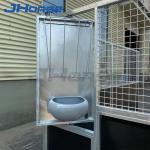 Steel Frame Weatherproof Galvanized Surface Or Powder Coated European Style