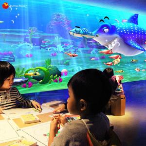 Wholesale Indoor Playground Kids VR Gaming Interactive 3d Floor Projector Game from china suppliers