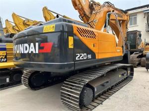 Wholesale 22 Ton R220-9 2nd Hand Excavator Hyundai Digger 112KW Power Good Condition from china suppliers