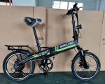 750w 20 Inch Wheel Electric Bikes 7speed Geared With 14AH Hidden Battery