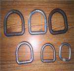 Drop Forged Safety D Rings / Lashing D Ring Stainless Steel 304 Material