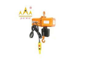 China 1 / 3phases Mini Electric Chain Fall Hoist For Construction Light Weight on sale