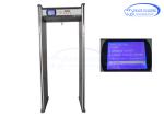 Harmless 8 Zone Door Frame Metal Detector Chinese / English System For Metro