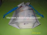 Personalized CPE / LDPE Drawstring Plastic Bags For Girls Underwear / Bra /
