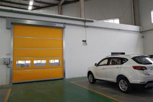 Wholesale Inside Outside Full Transparent PVC Window High Speed Roll Up Door from china suppliers