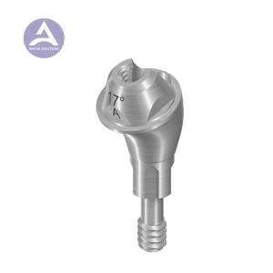Wholesale ITI Straumann Bone Level® 022.0138S NC SCREW-RET Multi unit Abutments - ANGLED 17°, Ø 4.6MM, GH 3.5MM, TYPE A from china suppliers