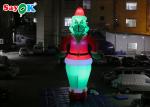 Custom 8.5M Outdoor Christmas Decoration Inflatable Cartoon Character Model