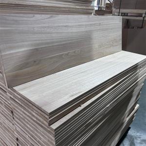 Wholesale Customized Size Paulownia Solid Lumber Timber for in Natural Wood or Bleached Finish from china suppliers