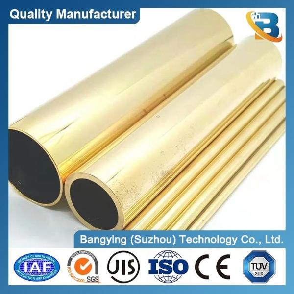 1/2h Hard Brass Tubes H62 C27200 Copper Pipe Customized Size C27000 C27400