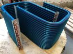 Refrigeration Heat Pump Condenser Coil Micro Channel Water Cooled