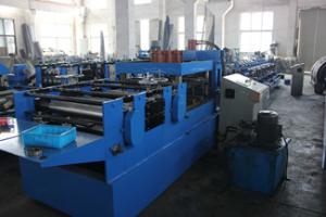 Wholesale 18 Forming Stations C Z Purlin Roll Forming Machine With Hydraulic Cutting from china suppliers