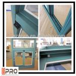 Easy Maintenance Aluminium Sliding Windows Powder Coating Surface Treatment