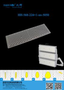 China 224PCS 3737 or 5050 LEDs High Transmittancy High Power LED Lens LED Stadium Light Lens For LED Sport Lamp on sale