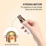 Multifunction Mini Ladies Lipstick Shaver Rechargeable Battery Trimming Tool