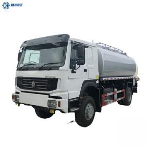 Wholesale Carbon Steel Tank 4WD 266hp Sinotruck Howo 4x4 10000L Oil Truck Tanker from china suppliers