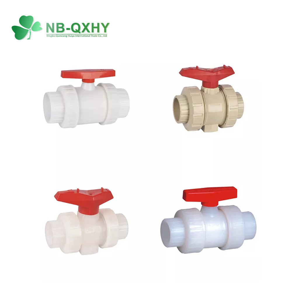 Plastic PVDF True Union Ball Valve for Socket/Threaded Type