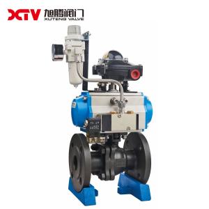 Wholesale Floating Ball Valve with Straight Through Type Channel and DIN Carbon Steel Q41F from china suppliers