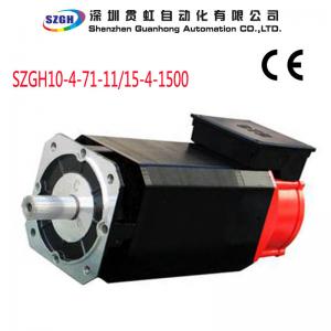 Water Cooled 11KW  0.01rpm Overload AC Spindle Servo Motor for Cnc Router
