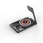 4 In 1 Aluminum Body Foldable Magnetic Wireless Charger Stand 15W Fast Charging
