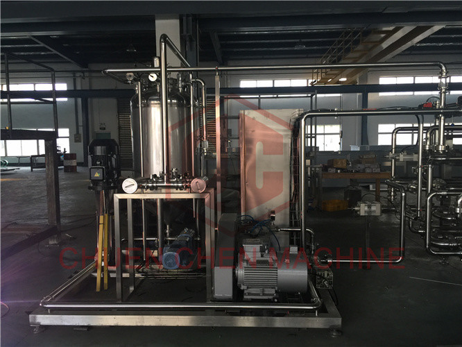 1000L - 10000L Carbonated Drink Production Line Fruit Juice Bottling Equipment