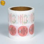 Sustainable Round Paper Sticker Labels Custom Packaging Stickers For Cosmetic &