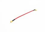 Right Angle RF Cable Assemblies Wire Harness SMA Male To SMA Male Au Plated
